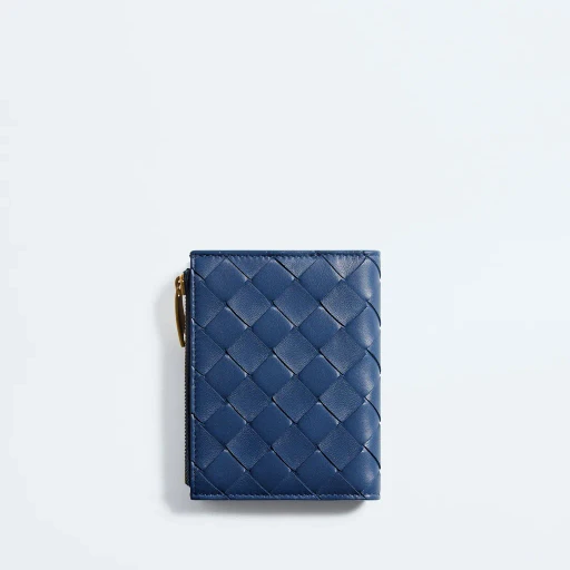 Intrecciato Small Bi-Fold Wallet