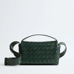 Intrecciato Mini Bag With Flap