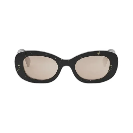 Geometric-Frame Sunglasses