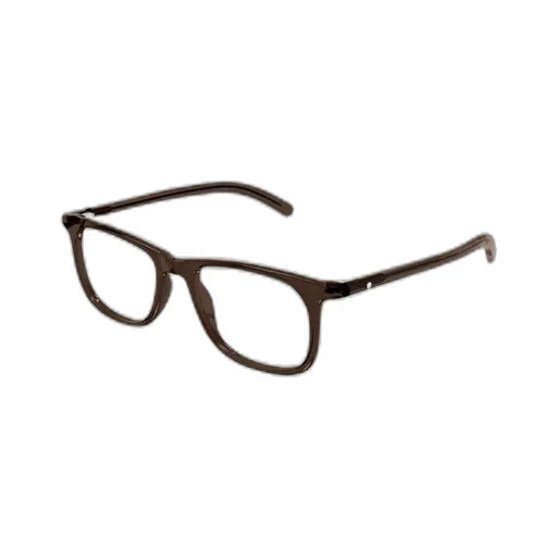 Montblanc Eyewear Square-Frame Logo-Engraved Glasses