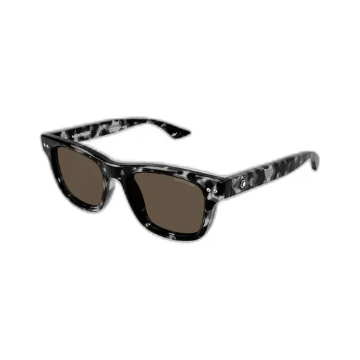 Montblanc Eyewear Rectangular Frame Sunglasses