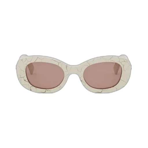 Bulgari Oval Frame Sunglasses
