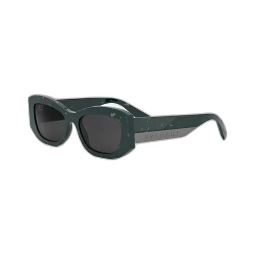 Bulgari Geometric Frame Sunglasses