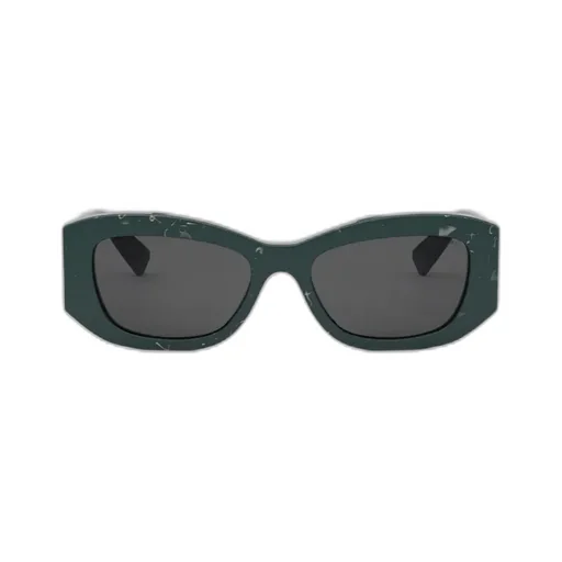 Bulgari Geometric Frame Sunglasses