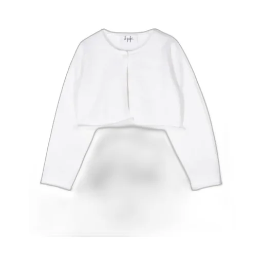 Il Gufo Cropped Cardigan Sweater