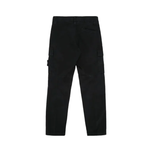 Stone Island Junior Compass Patch Straight Trousers