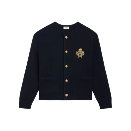 Cardigan Jacket In Wool