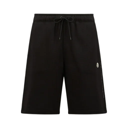 Moncler X Frgmt Embroidered Logo Cotton Shorts