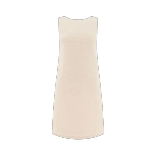 Loulou Studio Maley Sleeveless Boat Neckline Dress