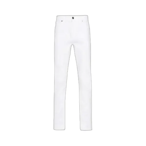 Denim Trousers With Belt Loops