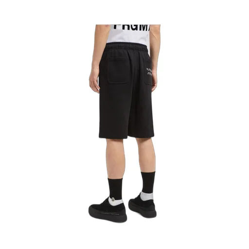Moncler X Frgmt Embroidered Logo Cotton Shorts