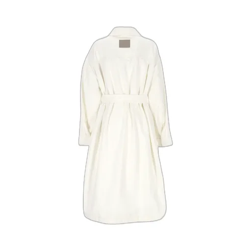 Yves Salomon Belted Shirt Dress