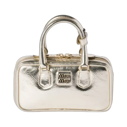 Arcadie Laminated Nappa Leather Mini-Bag