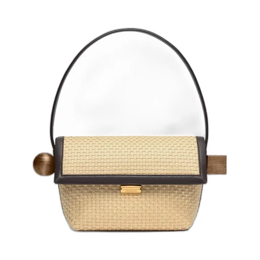 Jacquemus The Rond Carr Flap Shoulder Bag