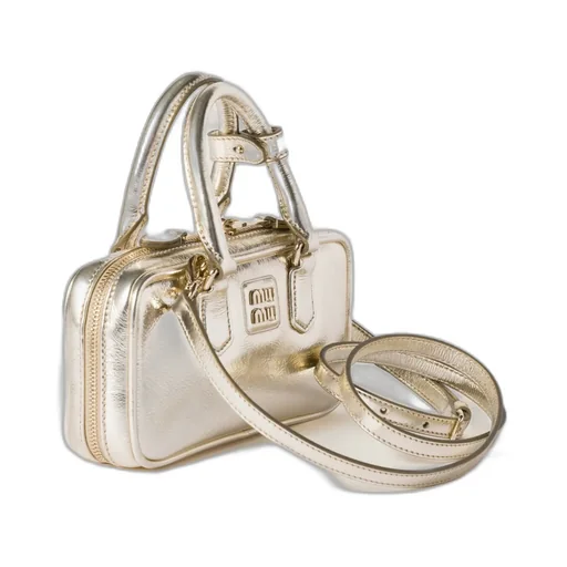 Arcadie Laminated Nappa Leather Mini-Bag