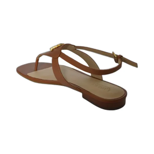 Lauren Ralph Lauren Logo Plaque Slingback Sandals