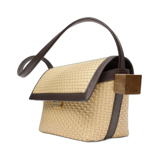 Jacquemus The Rond Carr Flap Shoulder Bag