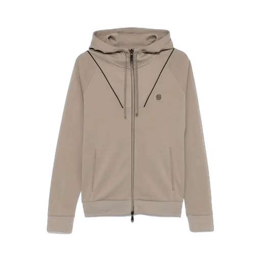 Double B-Monogram Zip-Up Hoodie