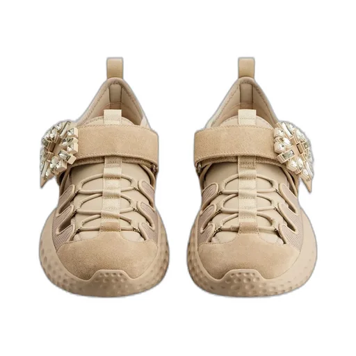 Viv' Run Light Trekky Sneakers In Fabric