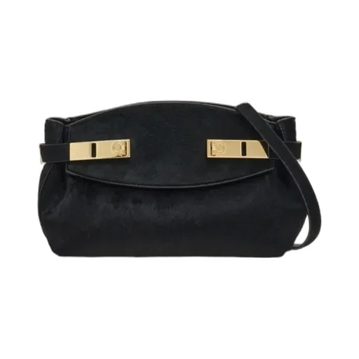Ferragamo Hug Logo-Engraved Crossbody Bag