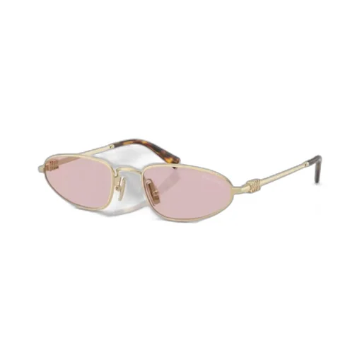 Miu Miu Eyewear Oval Frame Sunglasses