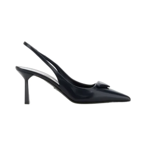 Prada Pointed-Toe Slingback Pumps