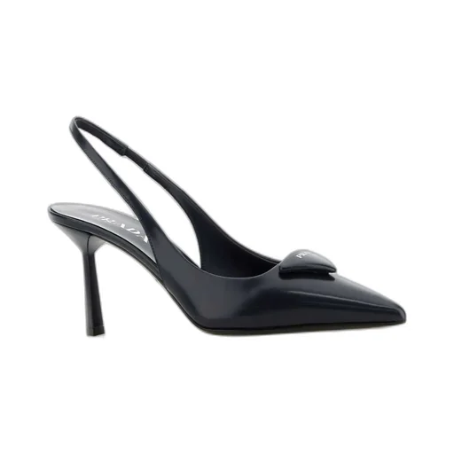 Prada Pointed-Toe Slingback Pumps