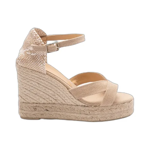 CastaÑEr Bruna Wedge Espadrille Sandals