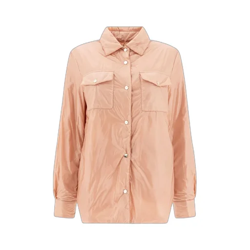 Herno Long Sleeved Press-Stud Down Jacket