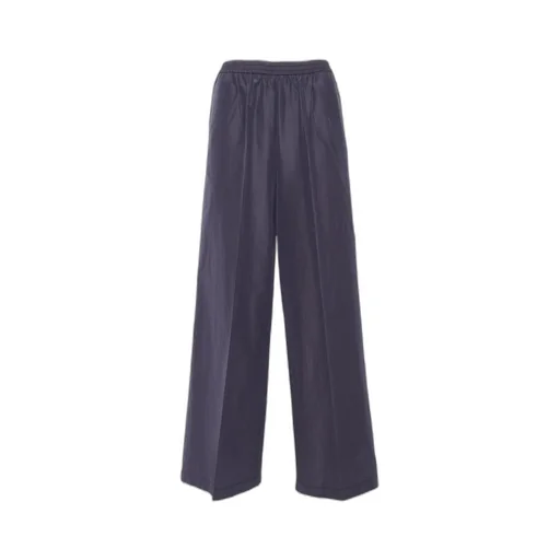 Forte Forte Elasticated Waistband Wide-Leg Trousers