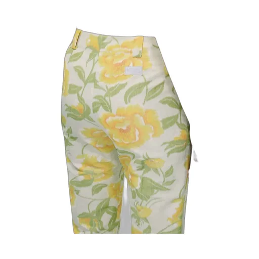 Kenzo Jacquard Peonies Cropped Pants
