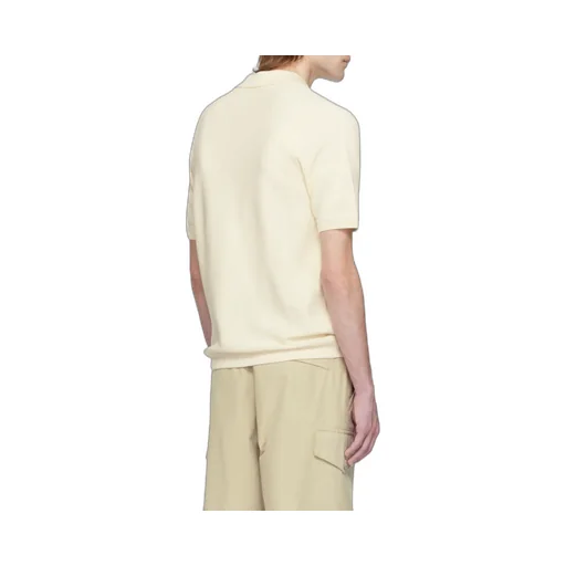 Stone Island Short-Sleeved Knitted Polo Shirt