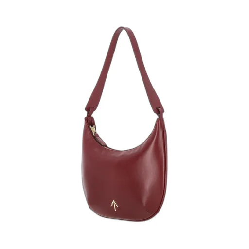 Manu Atelier Logo Plaque Shoulder Bag