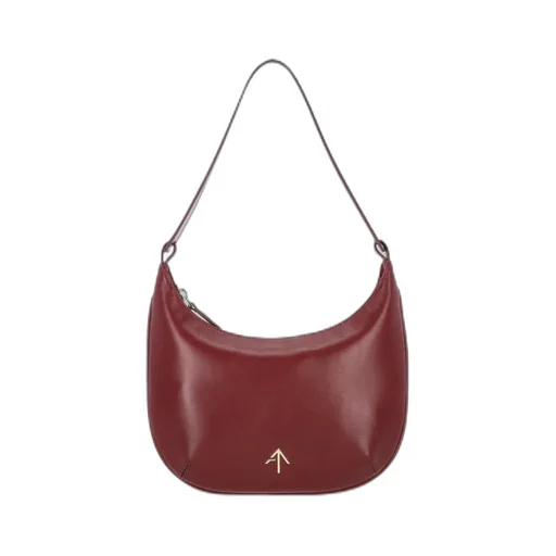 Manu Atelier Logo Plaque Shoulder Bag