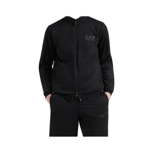 Gold Label Zip-Up Sweatshirt In Stretch Technical Twill