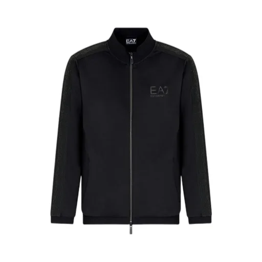 Gold Label Zip-Up Sweatshirt In Stretch Technical Twill