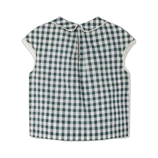 Bonpoint Elivia Checked Blouse