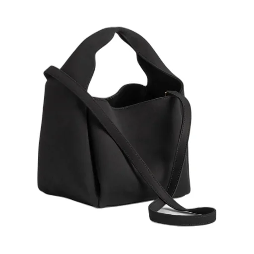 Suede Bucket Bag