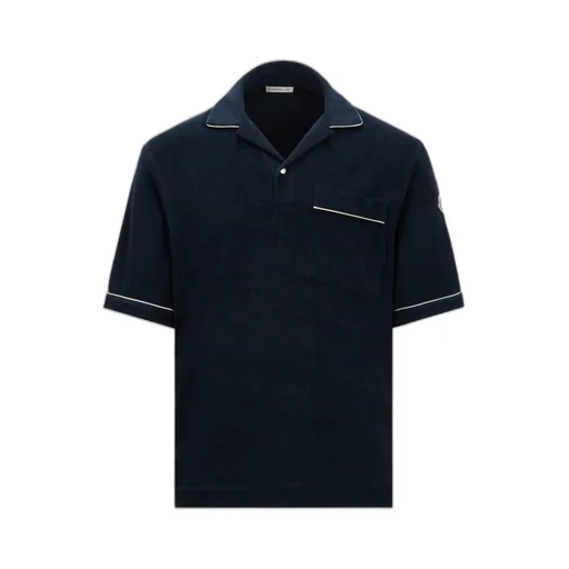 Moncler Toweling Short-Sleeve Shirt