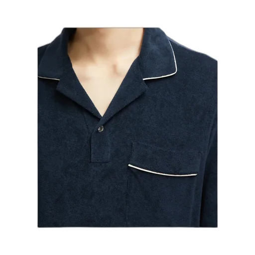 Moncler Toweling Short-Sleeve Shirt