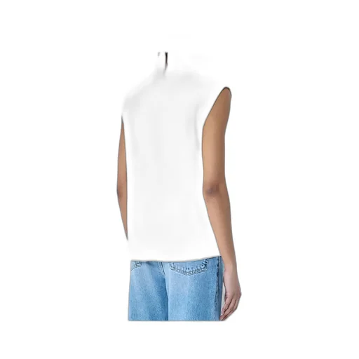 Totme High Neck Sleeveless Top