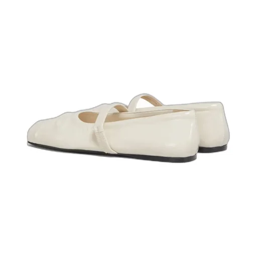 Marni Square-Toe Mary Jane Ballet Flats