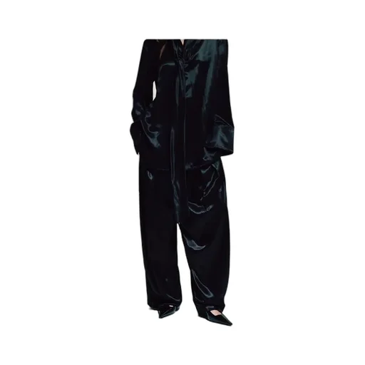 Satin Palazzo Pants