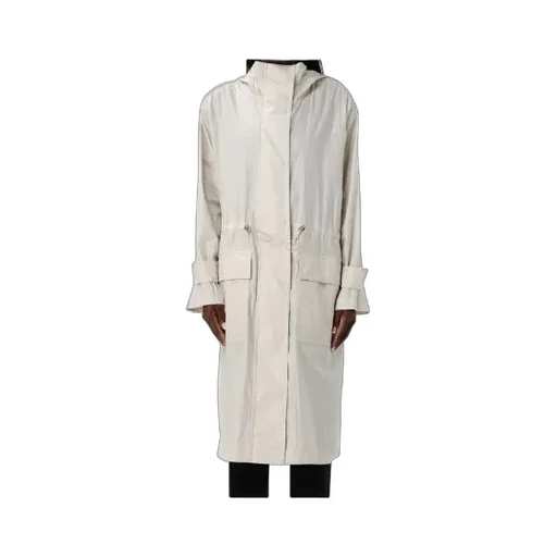 Hooded Drawstring Parka
