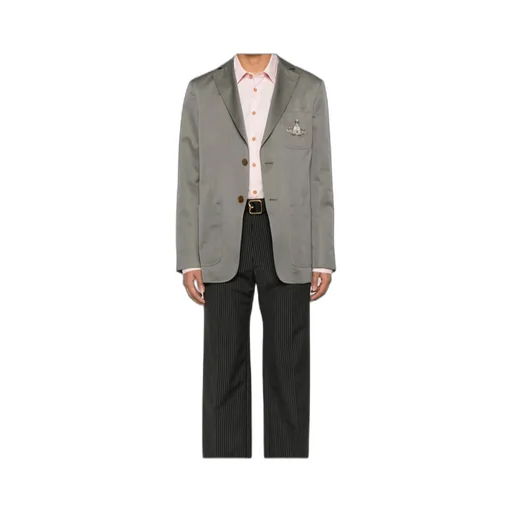 Long-Sleeved Suit Jacket