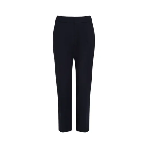 Patou Crease Detailed Cropped Trousers