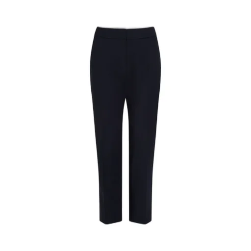 Patou Crease Detailed Cropped Trousers