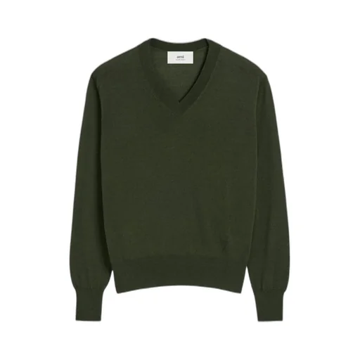 Wool V-Neck Sweater