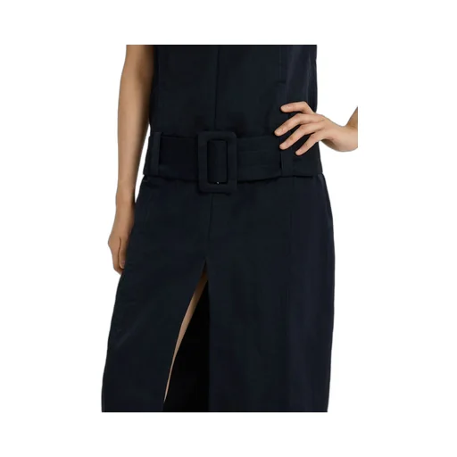 Belted Midi Dress