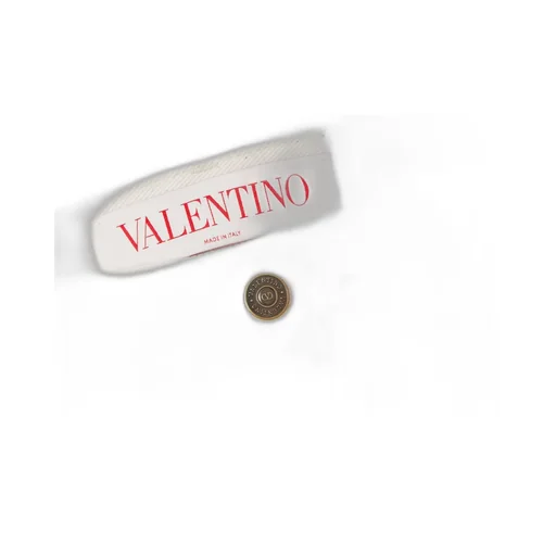 Valentino Logo Patch Floral Patterned Jeans